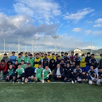 写真：2023年1月28日サッカー交流会